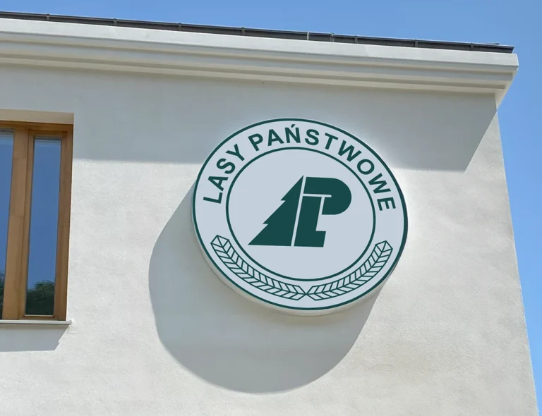 szyld kaseton Sulęcin Lasy Państwowe